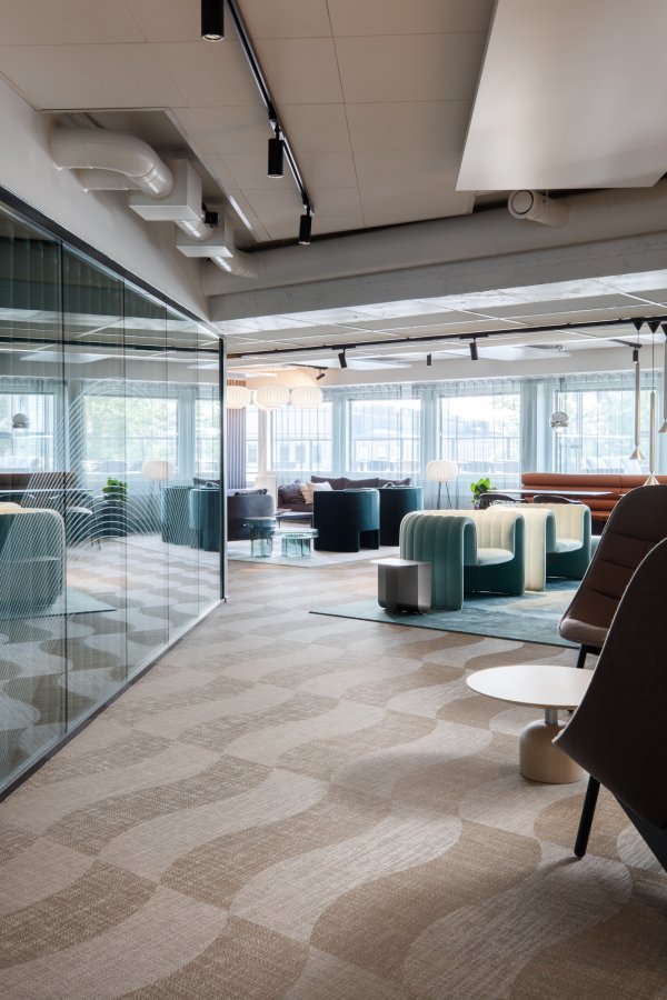 Bolon編織地板Leed認證辦公空間設計醫療項目機構設計